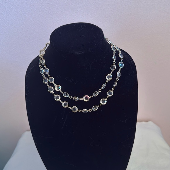 Chico's Jewelry - Chicos Single Strand Gold And Beaded Necklace